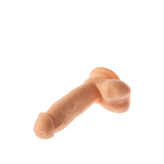 Dildo Realistico Real Ryan - MR. DIXX Real Ryan se sente como se fosse real e tem uma forte ventosa que permite aos usuários desfrutar de uma gama de possibilidades para todos os tipos de prazer, sozinho ou com um parceiro. A base da ventosa garante que Real