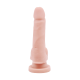 Este dildo de densidade dupla Mr Dixx de 5,7 polegadas tem um núcleo firme com uma parte externa mais macia e natural. Isso é chamado de densidade dupla e aumenta a experiência durante o uso: a penetração parecerá ser re