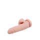 Este dildo de densidade dupla Mr Dixx de 5,7 polegadas tem um núcleo firme com uma parte externa mais macia e natural. Isso é chamado de densidade dupla e aumenta a experiência durante o uso: a penetração parecerá ser re