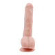 Dildo realistico MR. DIXX 9 dupla densidade Este dildo de densidade dupla Mr Dixx de 9 polegadas tem um núcleo firme com uma parte externa mais macia e natural. Isso é chamado de densidade dupla e aumenta a experiência durante o uso: a penetração parecerá ser real
