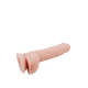 Dildo realistico MR. DIXX 9 dupla densidade Este dildo de densidade dupla Mr Dixx de 9 polegadas tem um núcleo firme com uma parte externa mais macia e natural. Isso é chamado de densidade dupla e aumenta a experiência durante o uso: a penetração parecerá ser real