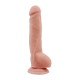Dildo realistico MR. DIXX 9 dupla densidade Este dildo de densidade dupla Mr Dixx de 9 polegadas tem um núcleo firme com uma parte externa mais macia e natural. Isso é chamado de densidade dupla e aumenta a experiência durante o uso: a penetração parecerá ser real