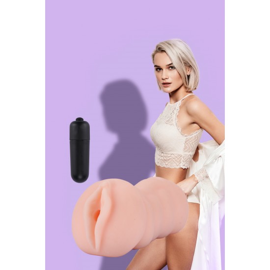 MASTURBADOR VAGINA COM VIBRAÇAO TRACEY Este masturbador tem uma textura super macia e realista no interior para sensações emocionantes. É feito de TPE de longa duração e sensação real, Tracey tem uma vagina elástica e uma extremidade aberta do outro lado, par