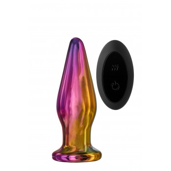 Plug anal GLAMOUR GLASS TAPERED controlo remoto