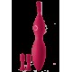 Verona é um vibrador de ponta com 10 frequências emocionantes: 3 velocidades e 7 padrões diferentes. Esta vibração Sparkling vem com três mangas de silicone para a ponta, para personalizar a experiência de estimulação e