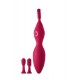 Verona é um vibrador de ponta com 10 frequências emocionantes: 3 velocidades e 7 padrões diferentes. Esta vibração Sparkling vem com três mangas de silicone para a ponta, para personalizar a experiência de estimulação e