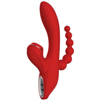 VIBRADOR TRIPLO RED REVOLUTION ANNA