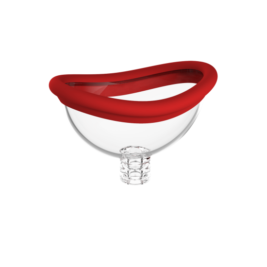 ESTIMULADOR DUPLO RED REVOLUTION GEORGIA Este estimulador duplo tem uma função de sucção de um lado com 2 ventosas intercambiáveis para encaixar lábios, clitóris, mamilos e outras zonas erógenas. O outro lado pode ser usado como massajador ou vibrador de ponto