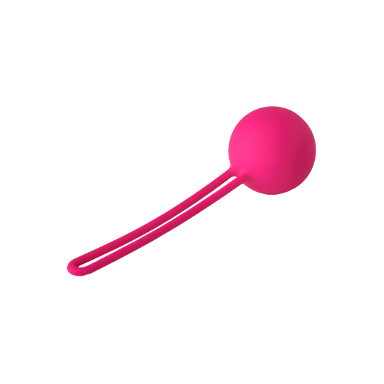 Flirts é a coleção Dream Toys que tem cores vivas e embalagens que lembram primavera, céu azul, dias de sol e flores. Esta bola Kegel da etiqueta Flirts é feita de silicone macio e seguro para o corpo e possui uma c