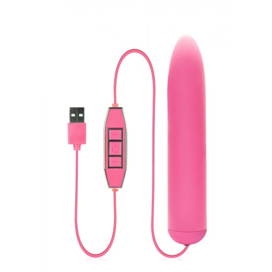 E porque os clássicos nunca deixam ficar mal...Vibrador de formato clássico com 5 padrões de vibração diferentes e 5 cinco intensidades. Com comando  de fios para um ajuste facilitado e bateria USB.Feito a partir de