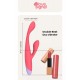 O vibrador Double Beat Duo da coleção Love Signal da Dreamtoys oferece estimulação interna e externa sincronizada para um prazer versátil e divertido. Projetado com motores duplos e múltiplos modos de vibração, é ideal p