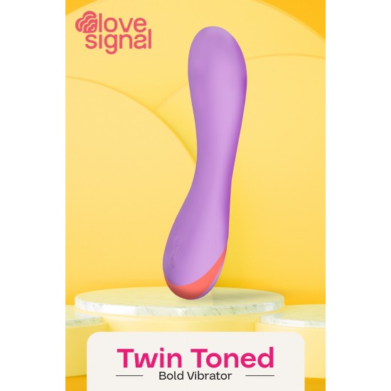 O vibrador Twin Toned da coleção Love Signal da Dreamtoys é um brinquedo ousado e confiante, projetado para proporcionar prazer versátil. Seu formato robusto e ergonômico oferece estimulação satisfatória, enquanto um úni