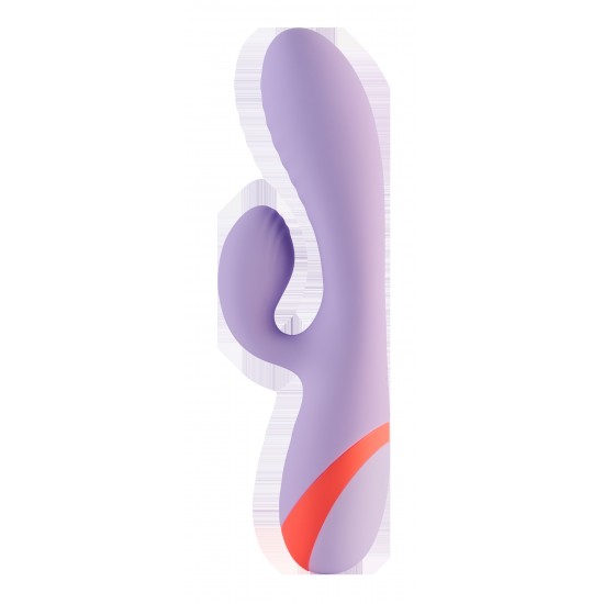 O Twin Toned Duo da coleção Love Signal da Dreamtoys é um vibrador tipo coelho de dupla ação, projetado para estimulação interna e externa simultânea. Equipado com dois motores potentes, oferece intensidade personalizáve