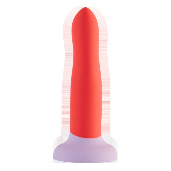 O Love Stick Médio de Duas Cores da coleção Love Signal da Dreamtoys é um vibrador de silicone elegante e sem vibração, projetado para puro prazer descomplicado. Com base na versão menor, oferece comprimento e circunferê