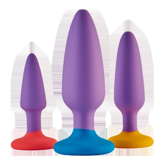 O Kit Smooth Adventure da coleção Love Signal da Dreamtoys é um conjunto de três peças para treinamento anal, projetado para uma exploração confortável e progressiva. Perfeito para iniciantes ou para quem deseja expandir