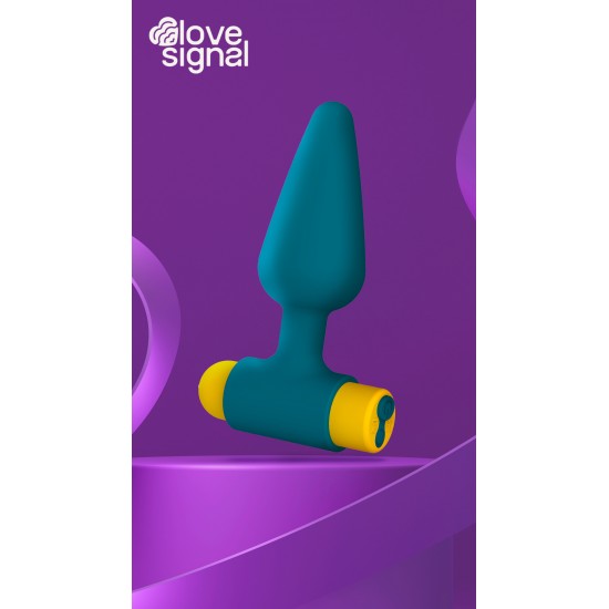 O Wave Buzzer da coleção Love Signal da Dreamtoys é um plug anal vibratório criado para explorações ousadas. Seu formato suave e ergonômico abriga um potente motor tipo bala para sensações personalizadas, enquanto o desi