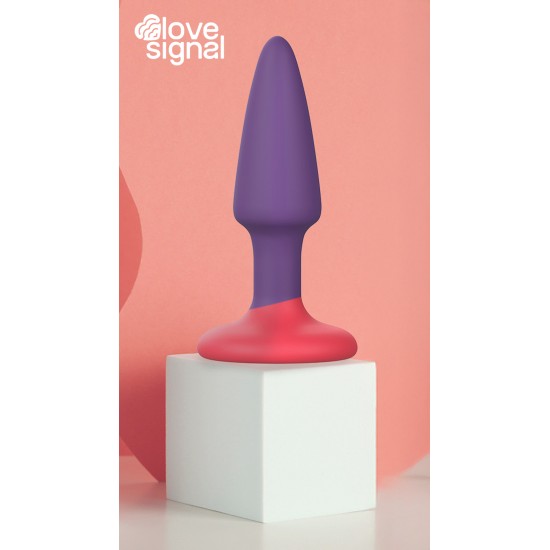 O Bounce Buddy Small da coleção Love Signal da Dreamtoys é um plug anal pequeno, projetado para uma exploração suave e excitante. Seu formato fino e afilado proporciona uma inserção fácil e um encaixe perfeito e satisfat