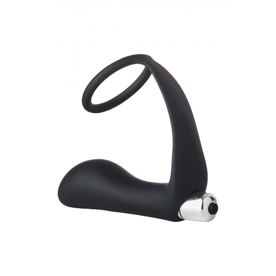 PLUG ANAL VIBRAÇÃO FANTASSTIC PRETO COM ANEL PLUG ANAL VIBRAÇÃO FANTASSTIC PRETO COM ANEL