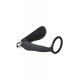 PLUG ANAL VIBRAÇÃO FANTASSTIC PRETO COM ANEL PLUG ANAL VIBRAÇÃO FANTASSTIC PRETO COM ANEL