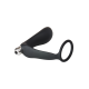 PLUG ANAL VIBRAÇÃO FANTASSTIC PRETO COM ANEL PLUG ANAL VIBRAÇÃO FANTASSTIC PRETO COM ANEL