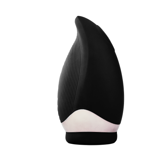 MASTURBADOR RAMROD VIBRADOR QUENTE O masturbador maleável é feito de silicone macio e oferece 6 ritmos de vibração com 3 velocidades. É macio e flexível para que os usuários possam segurá-lo tão apertado ou solto quanto preferirem e ajustar a pressão