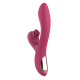 Vibrador do tipo Rabbit vem para atender a todos os teus desejos! Combina uma parte principal, que é flexível e possui uma curvatura que naturalmente o leva ao ponto G; com um massageador de clitóris totalmente fora do c