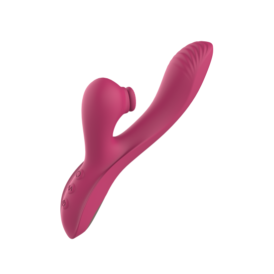 ESSENTIALS DUAL G-SPOT VIBE Vibrador do tipo Rabbit vem para atender a todos os teus desejos! Combina uma parte principal, que é flexível e possui uma curvatura que naturalmente o leva ao ponto G; com um massageador de clitóris totalmente fora do c