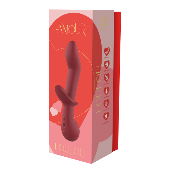 L’AMOUR está no ar! A nova linha de vibradores Dream Toys chega extremamente romântica, feita com o corpo feminino em mente e com um único objetivo: dar prazer! Envolve-te neste mundo onde o romance tem o palco principal