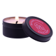 AMOUR Velas de Massagem 3 Aromas Conjunto de 3 velas de massagem com fragrâncias doces, picantes e sensuais. Queime uma vela para derreter a cera e use-a como óleo de massagem no seu parceiro para momentos românticos. Descubra as Velas de Massagem