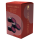 AMOUR Velas de Massagem 3 Aromas Conjunto de 3 velas de massagem com fragrâncias doces, picantes e sensuais. Queime uma vela para derreter a cera e use-a como óleo de massagem no seu parceiro para momentos românticos. Descubra as Velas de Massagem