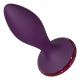 Vibrador anal com controle remoto sem fio. Este vibrador anal Glam possui vibrações potentes em 3 velocidades e 7 ritmos. Pode ser usado no chuveiro, é feito de materiais seguros para o corpo e recarregável com o cabo US