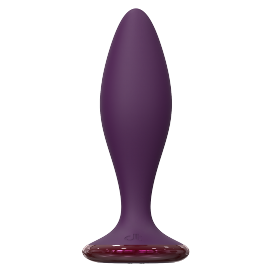 Vibrador anal com controle remoto sem fio. Este vibrador anal Glam possui vibrações potentes em 3 velocidades e 7 ritmos. Pode ser usado no chuveiro, é feito de materiais seguros para o corpo e recarregável com o cabo US