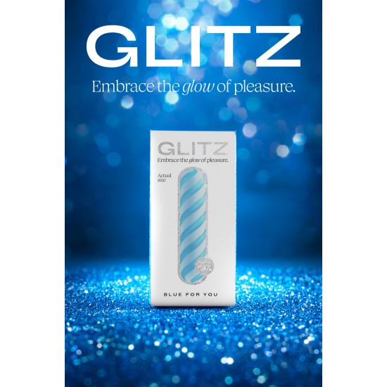Apresentamos o Vibrador Bullet Blue For You, da deslumbrante coleção Glitz — seu companheiro ideal para exploração íntima e autodescoberta. Este vibrador bullet elegante e estiloso foi projetado para garotas aventureiras