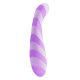 Apresentamos o Vibrador Ponto G Purple Pleasure, da fascinante coleção Glitz — o seu parceiro perfeito para uma jornada mágica de prazer e autodescoberta. Este vibrador para ponto G, com design elegante, é feito sob medi