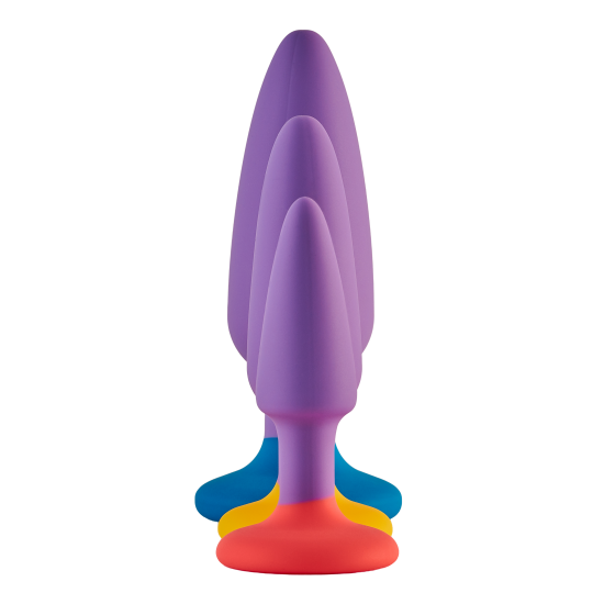 O Kit Smooth Adventure da coleção Love Signal da Dreamtoys é um conjunto de três peças para treinamento anal, projetado para uma exploração confortável e progressiva. Perfeito para iniciantes ou para quem deseja expandir