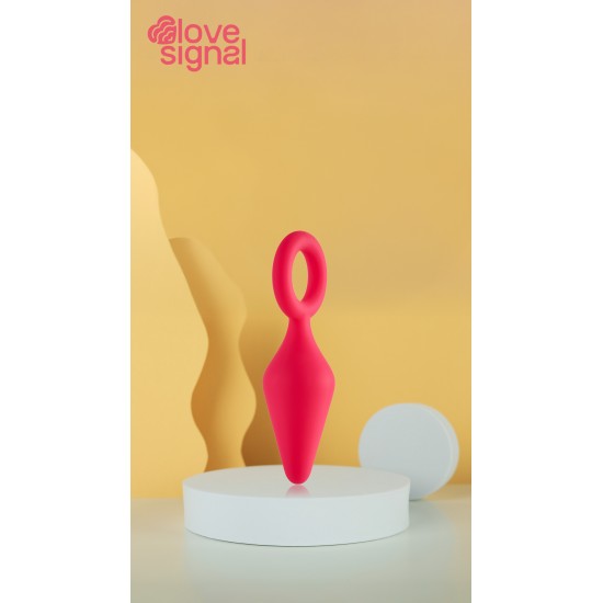 O Soft Start Plug da coleção Love Signal da Dreamtoys é um plug anal ideal para iniciantes, projetado para uma exploração segura e confortável. Seu corpo fino e macio de silicone e o anel de aderência na base tornam a pr