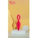 O Soft Start Plug da coleção Love Signal da Dreamtoys é um plug anal ideal para iniciantes, projetado para uma exploração segura e confortável. Seu corpo fino e macio de silicone e o anel de aderência na base tornam a pr