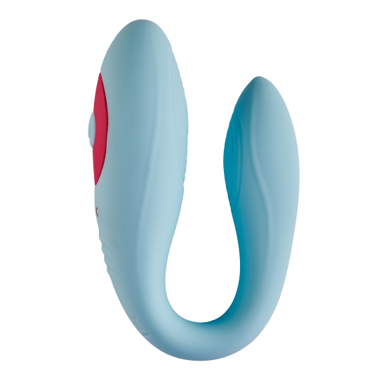 O Lover's Vibe da coleção Love Signal da Dreamtoys é um vibrador versátil para casais, projetado para intensificar o prazer compartilhado. Com dois motores e um design suave e ergonômico, ele proporciona vibrações sincro