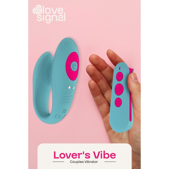 O Lover's Vibe da coleção Love Signal da Dreamtoys é um vibrador versátil para casais, projetado para intensificar o prazer compartilhado. Com dois motores e um design suave e ergonômico, ele proporciona vibrações sincro