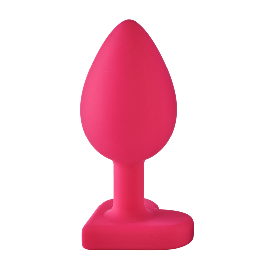 O Plug Anal Heart Plug Small da coleção Love Signal da Dreamtoys é um plug anal ideal para iniciantes, projetado para uma exploração confortável e confiante. Sua superfície de silicone macia e suave, aliada ao formato pe