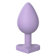 O Plug Anal Heart Plug Medium da coleção Love Signal da Dreamtoys é um plug anal confortável e ideal para iniciantes, projetado para treinamento e exploração gradual. Sua superfície de silicone macia e segura para o corp