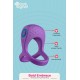 O Bold Embrace é um anel peniano vibratório com suporte para os testículos, projetado para intensificar o prazer e melhorar o desempenho. Seu ajuste elástico e que se adapta ao corpo garante conforto, proporcionando vibr