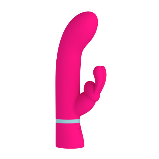 O Double Spotter é um vibrador de dupla estimulação para o ponto G, projetado para proporcionar prazer simultâneo em múltiplas zonas erógenas. Seu braço interno curvado estimula o ponto G, enquanto o estimulador externo