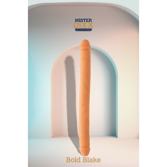 O Bold Blake é um dildo duplo ultrarrealista de silicone com 34 cm, projetado para clientes que buscam experiências compartilhadas, desempenho realista e materiais de alta qualidade. Fabricado em silicone macio e seguro