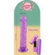 Pretty Betty, da coleção Bubblegum Blast, é uma adição colorida e divertida a qualquer sortimento de produtos adultos. Medindo 16 cm, este dildo semitransparente é feito de TPE macio com um tom roxo vibrante que se desta