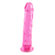 O Bubble Pop da coleção Bubblegum Blast é uma adição colorida e divertida a qualquer sortimento de produtos adultos. Medindo 18 cm, este dildo semitransparente é feito de TPE macio com um tom rosa vibrante que se destaca