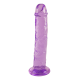 O Bubble Pop da coleção Bubblegum Blast é uma adição colorida e divertida a qualquer sortimento de produtos adultos. Medindo 18 cm, este dildo semitransparente é feito de TPE macio com um tom roxo vibrante que se destaca
