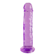Candy Kelly, da coleção Bubblegum Blast, é uma adição colorida e divertida a qualquer sortimento de produtos adultos. Com 19 cm, este dildo semitransparente é feito de TPE macio com um tom roxo vibrante que se destaca im