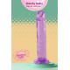 Candy Kelly, da coleção Bubblegum Blast, é uma adição colorida e divertida a qualquer sortimento de produtos adultos. Com 19 cm, este dildo semitransparente é feito de TPE macio com um tom roxo vibrante que se destaca im