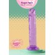O Sugar Spin da coleção Bubblegum Blast é uma adição colorida e divertida a qualquer sortimento de produtos adultos. Medindo 21 cm, este dildo semitransparente é feito de TPE macio com um tom roxo vibrante que se destaca